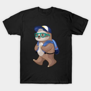 Cute Sloth Student T-Shirt